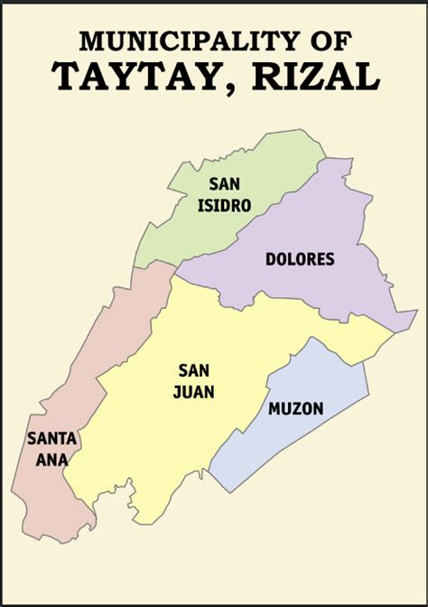 brgy dolores taytay rizal zip code|Dolores Map .